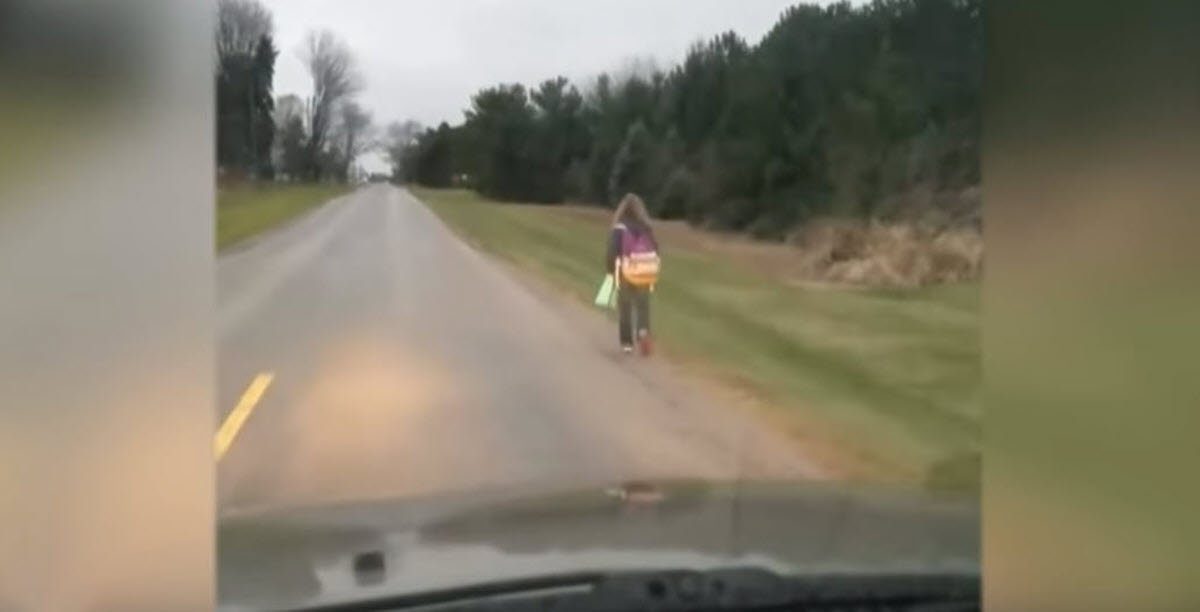 Dad Faces Harsh Criticism for Making 10-Year-Old Daughter Walk Five Miles to School