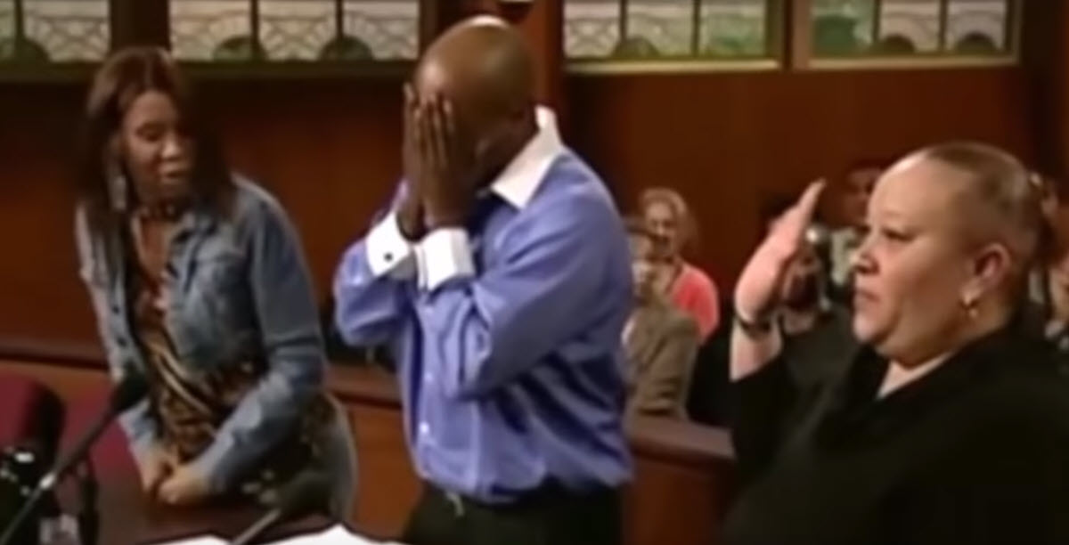 Judge Judy Lets Dog Loose in Courtroom so the True Owner Can Be Identified