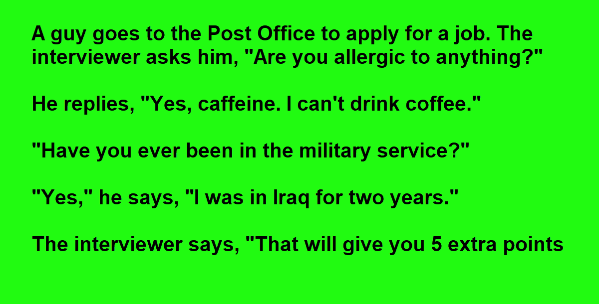 Man Applies for Post Office Job and Is Surprised by the Work Schedule