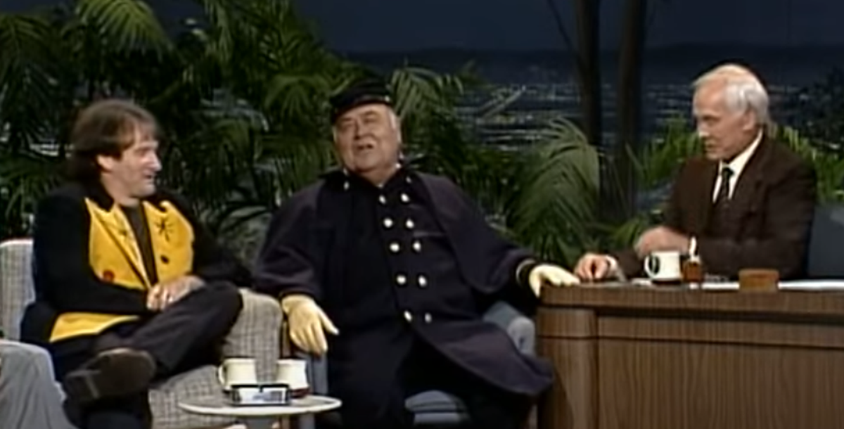 The Legendary Performance of Jonathan Winters and Robin Williams with Johnny Carson