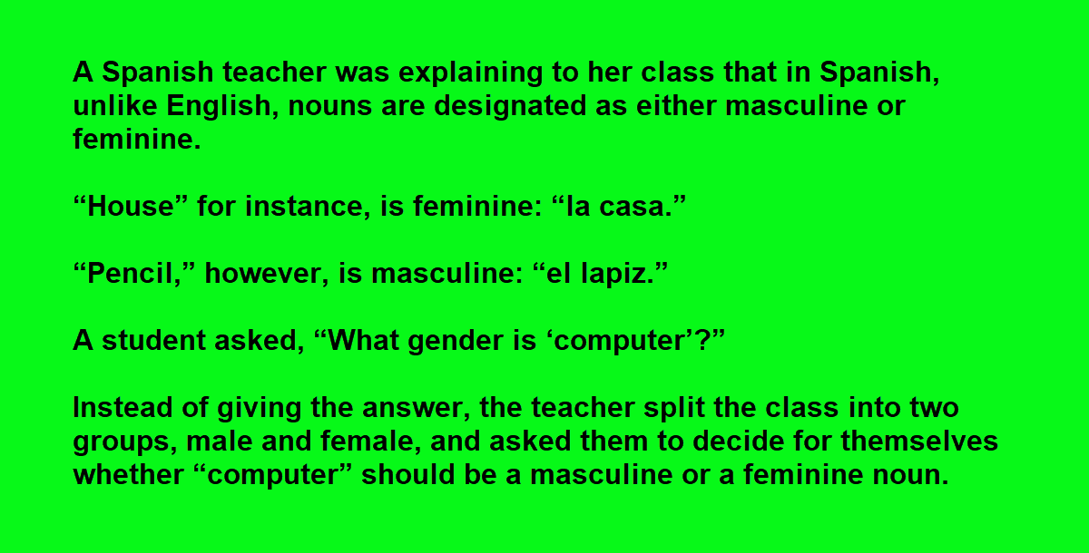 Spanish Teachers Starts Outrageous Classroom Debate with Hilarious Results