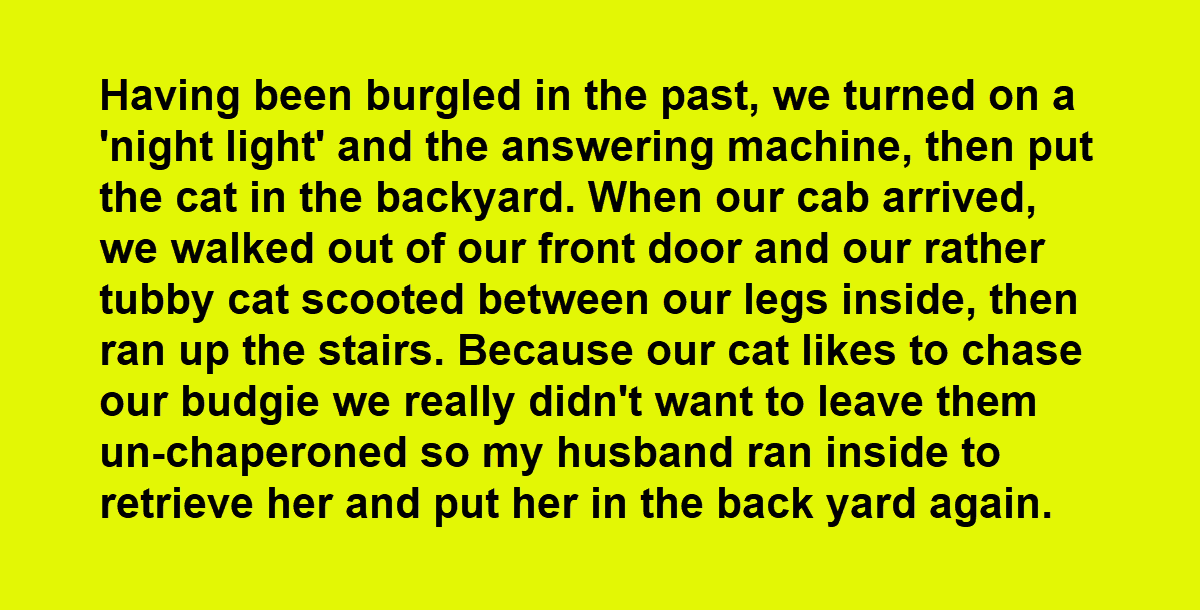 Husband and His Wife Shock and Terrify a Cab Driver