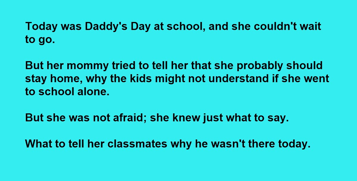 A Lone Little Girl’s Classmates and Their Parents Teased Her on Daddy’s Day