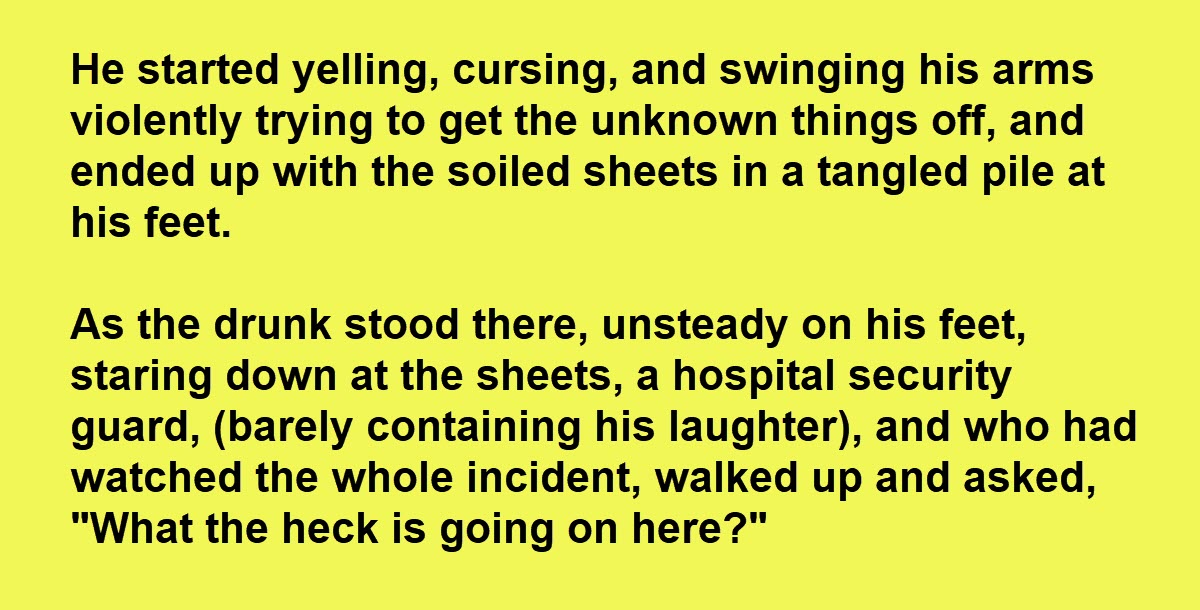 Did This Man See a Ghost Outside of a Hospital?