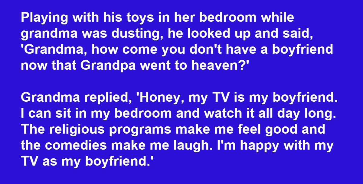 Boy Asks Grandmother Why She Doesn’t Have a Boyfriend, Her Response Creates Drama