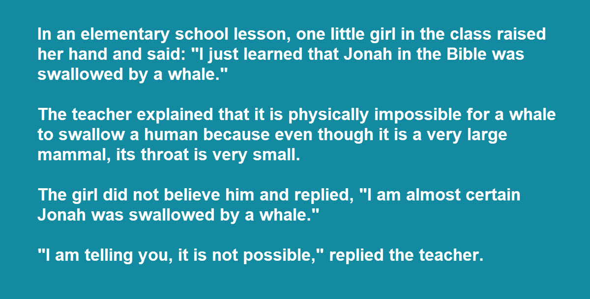 Teacher Tries to Shame Little Girl’s Faith, but Gets Totally Owned