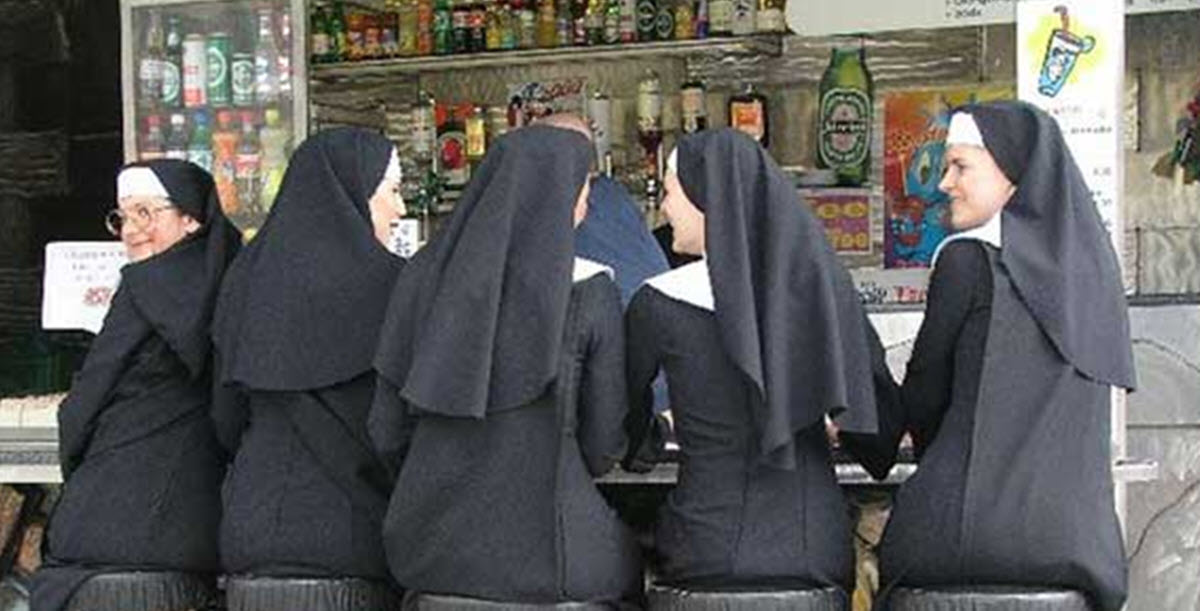 5 Nuns Went to a Bar for a Cold Soda on a Hot Day, Some Priests Freaked Out