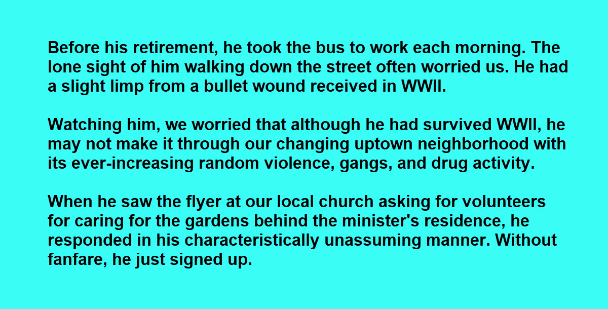 87-Year-Old Man Gets Mugged by a Gang While Volunteering at the Church