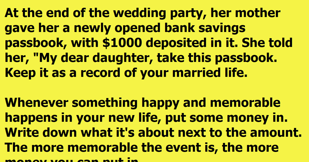 Married Couple Deposit Money Every Time They Have A Happy Moment And It Pays Off Big In The End