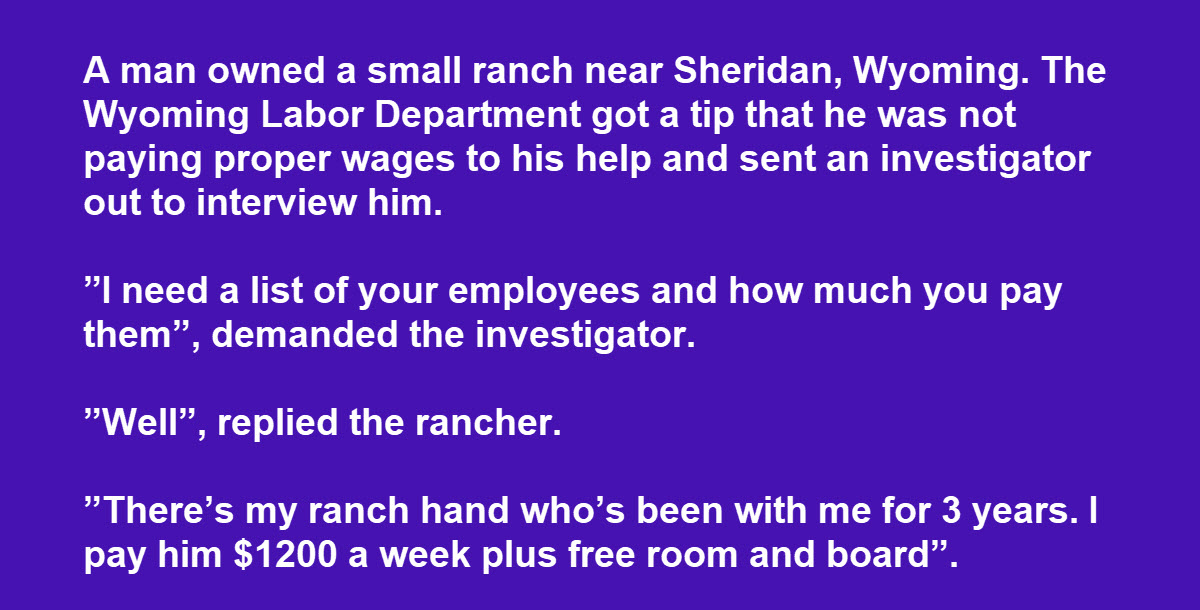 Labor Department Investigates Ranch Owner, Accuses Him of Not Paying Proper Wages