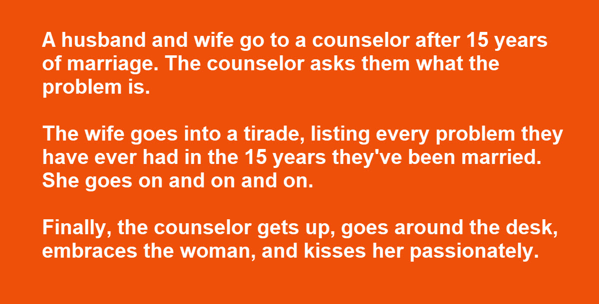 When Marriage Counseling Goes Horribly Wrong