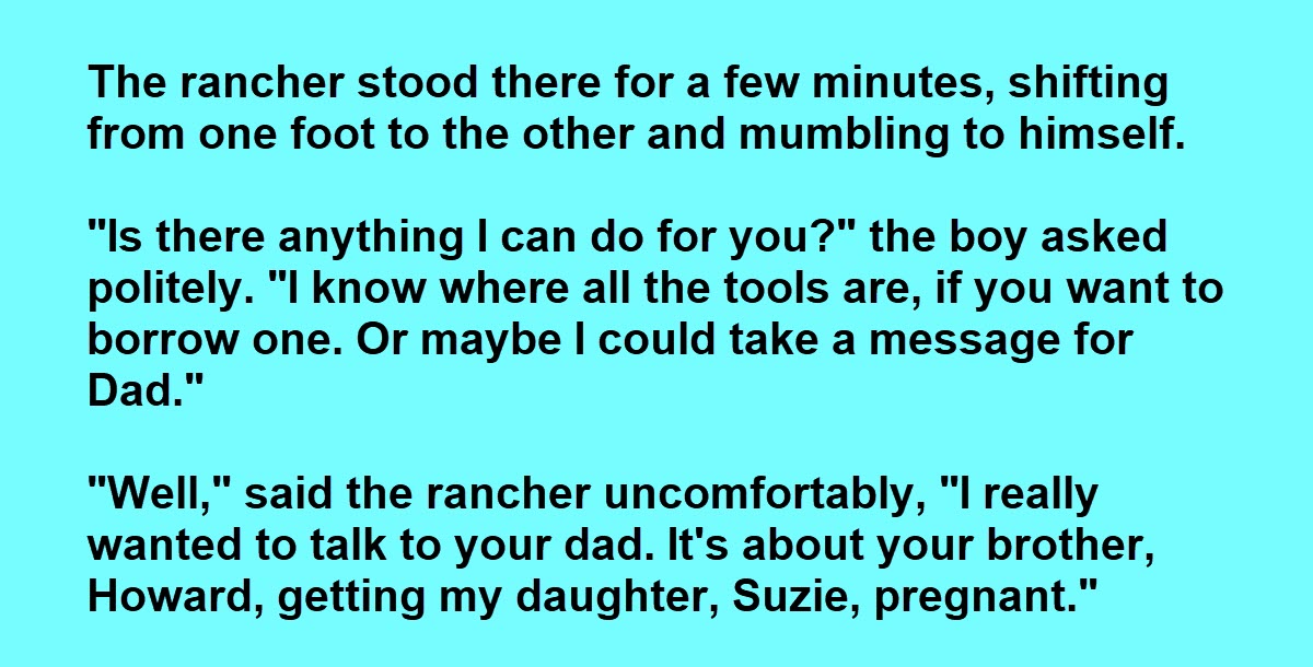 Farmer Tells Little Boy Surprising News, but the Boy’s Response Stuns the Farmer