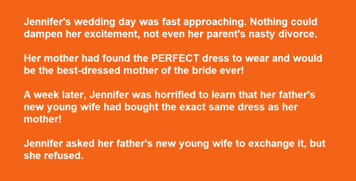 Dad’s New Wife Tries to Ruin Daughter’s Wedding, Real Mom Steps In