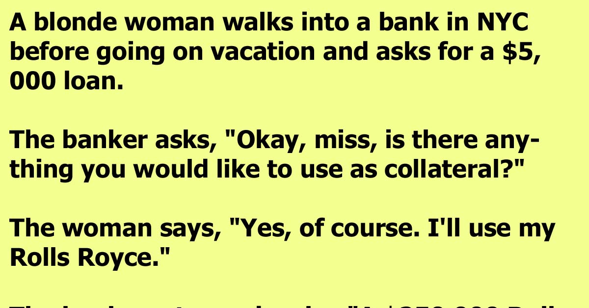 A Young Blonde Woman Shows Some New York City Bankers Just How Brilliant She Is