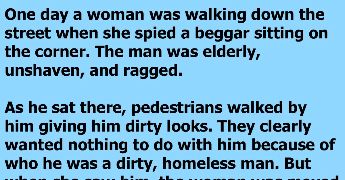 A Woman Does The Right Thing When She Sees A Cold, Hungry Man On The Street