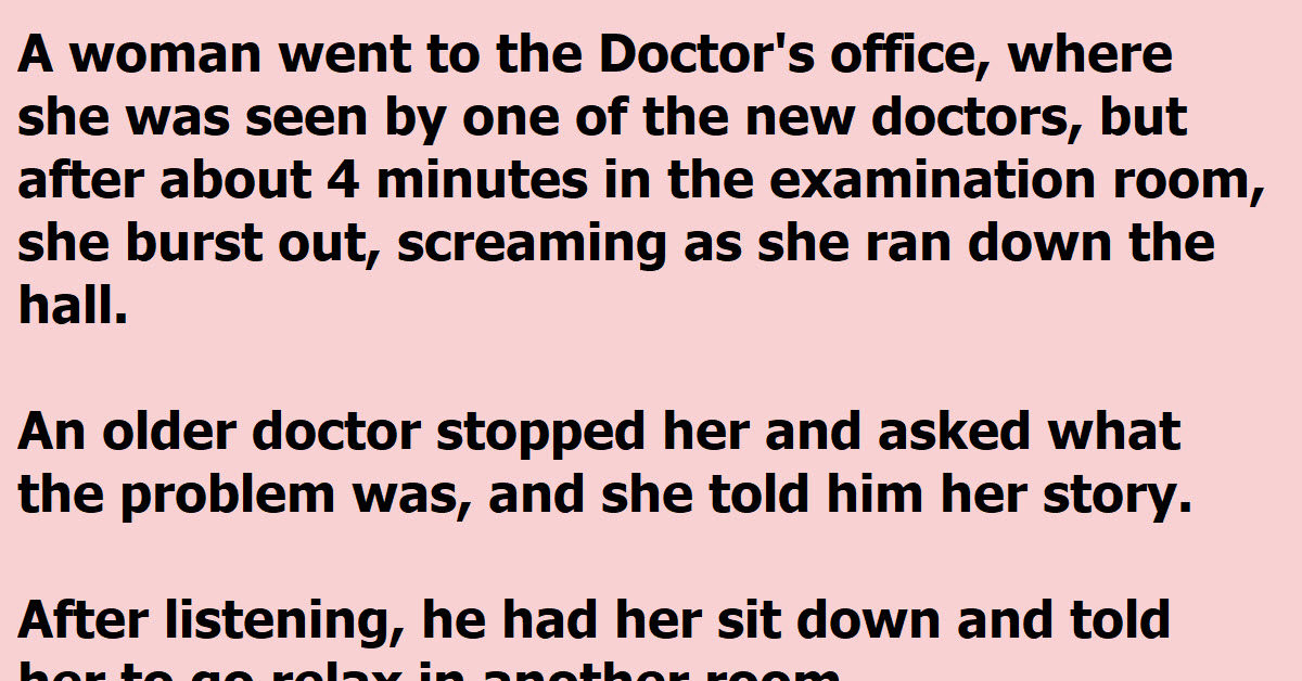 A Doctor Gives An Old Lady Some Alarming News For The Most Hilarious Reason