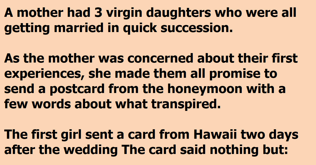 A Mother Gets Honeymoon Reports From Her 3 Daughters