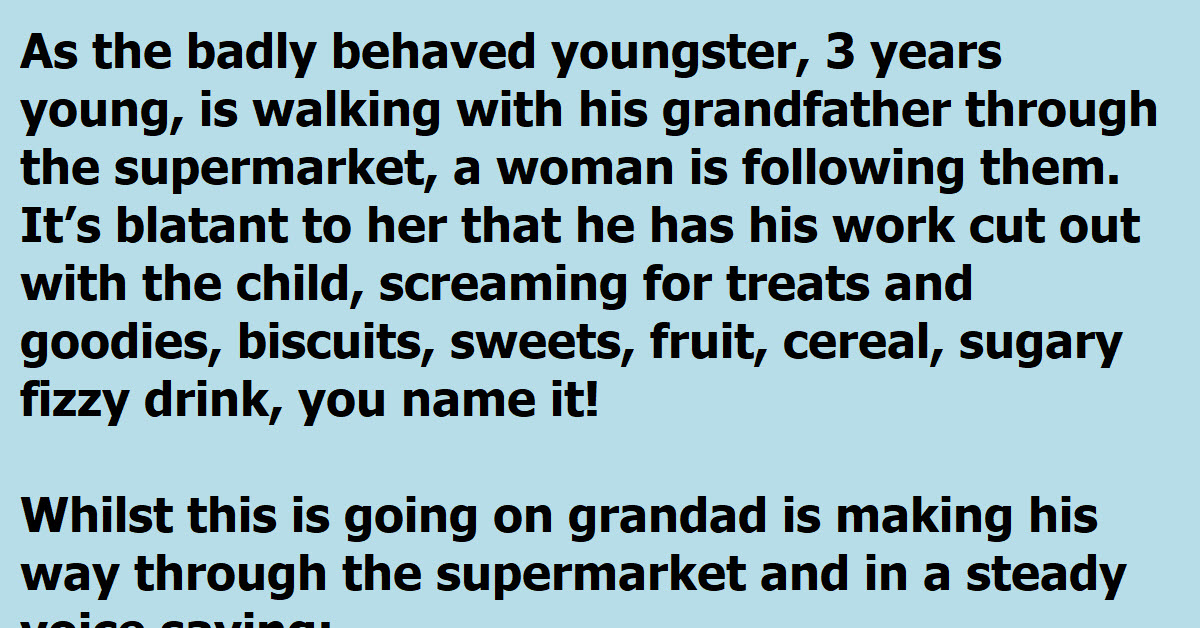 A Woman Stops A Man Who Has More Than Enough Patience With His ‘Brat Kid’