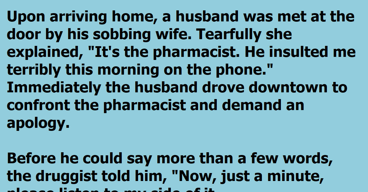 Husband Finds His Wife Crying When He Comes Home And Takes Action