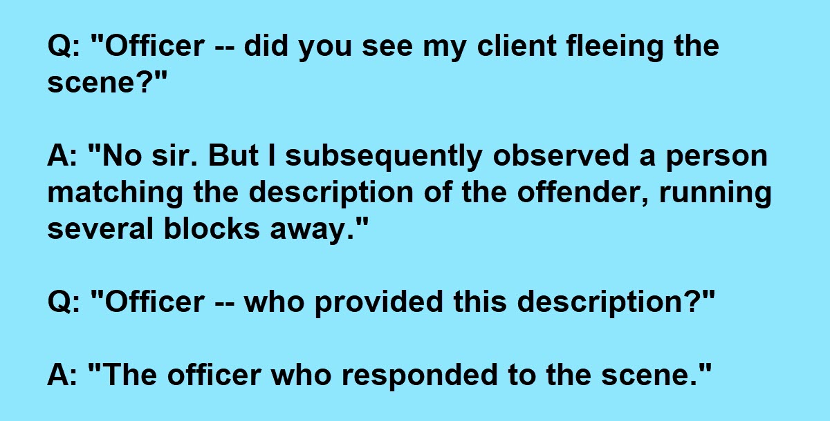 A Lawyer Tries to Undermine a Police Officer, Gets Humiliated Instead