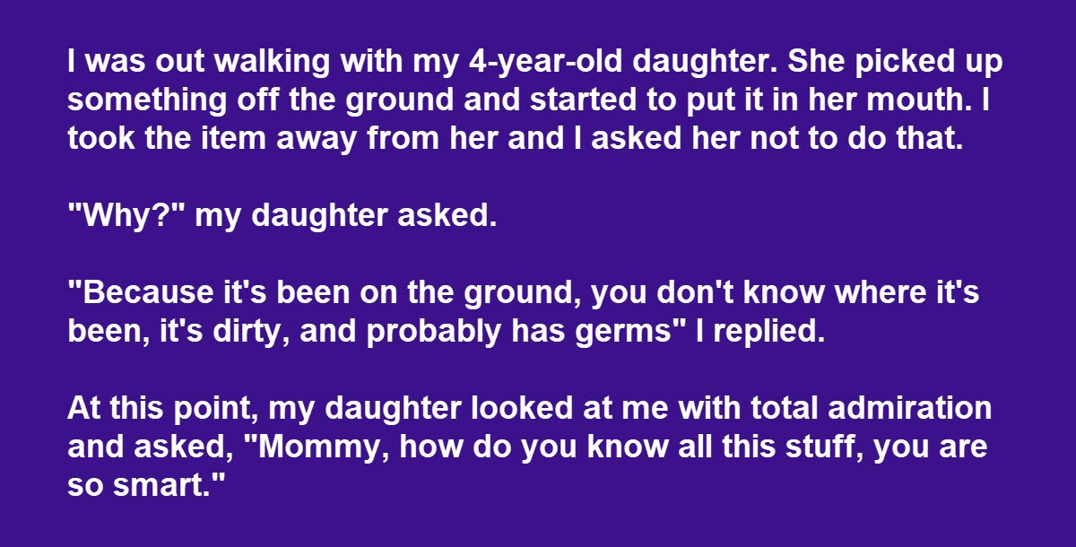 Little Girl Is in Awe of Her Mother’s Wisdom, Then Asks About Dad and Hilarity Ensues