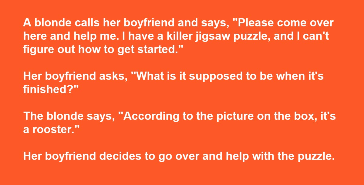 Woman Asks Her Boyfriend to Help Her Finish a Puzzle, He Questions the Entire Relationship