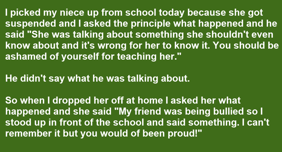 Little Girl Tells Her Aunt How She Shut School Bully Down Using Her Words of Wisdom