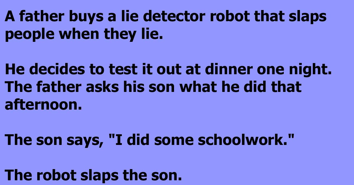 Father Catches His Son Lying, Only To Learn Something About His Wife