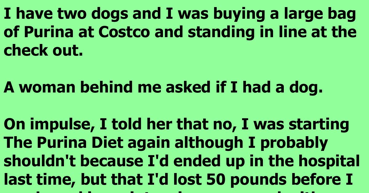 A Man Is Asked A Stupid Question When Buying Dog Food So He Gives A Stupid Answer