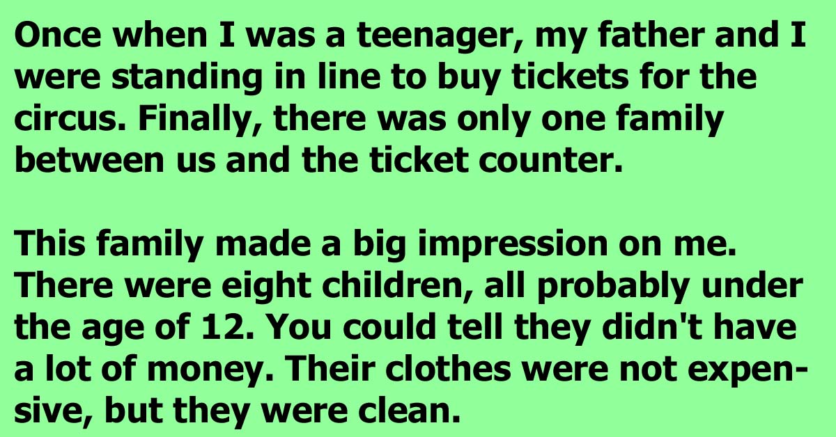 A Man Sees The Sad Situation Taking Place In Front Of Him And Reacts Like A Human Being Should