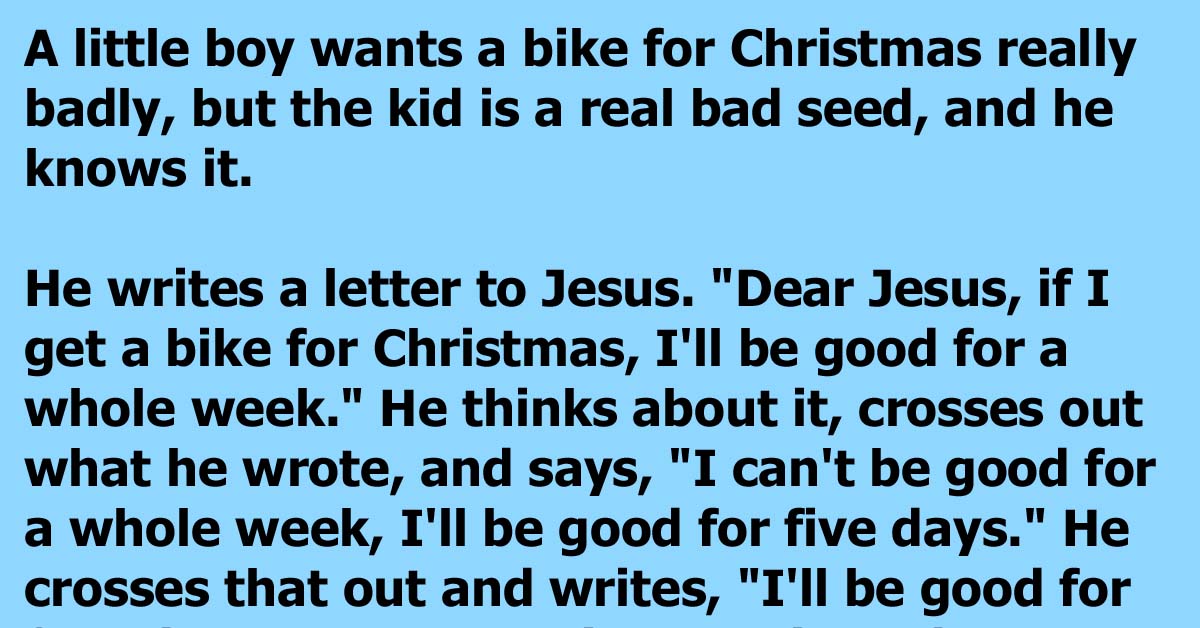 A Young Boy Hatches A Plan To Get Exactly What He Wants For Christmas