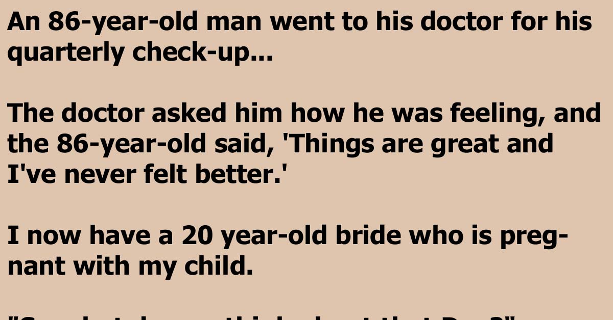 A Doctor Teaches An Old Man With A Young Bride A Serious And Disturbing Lesson