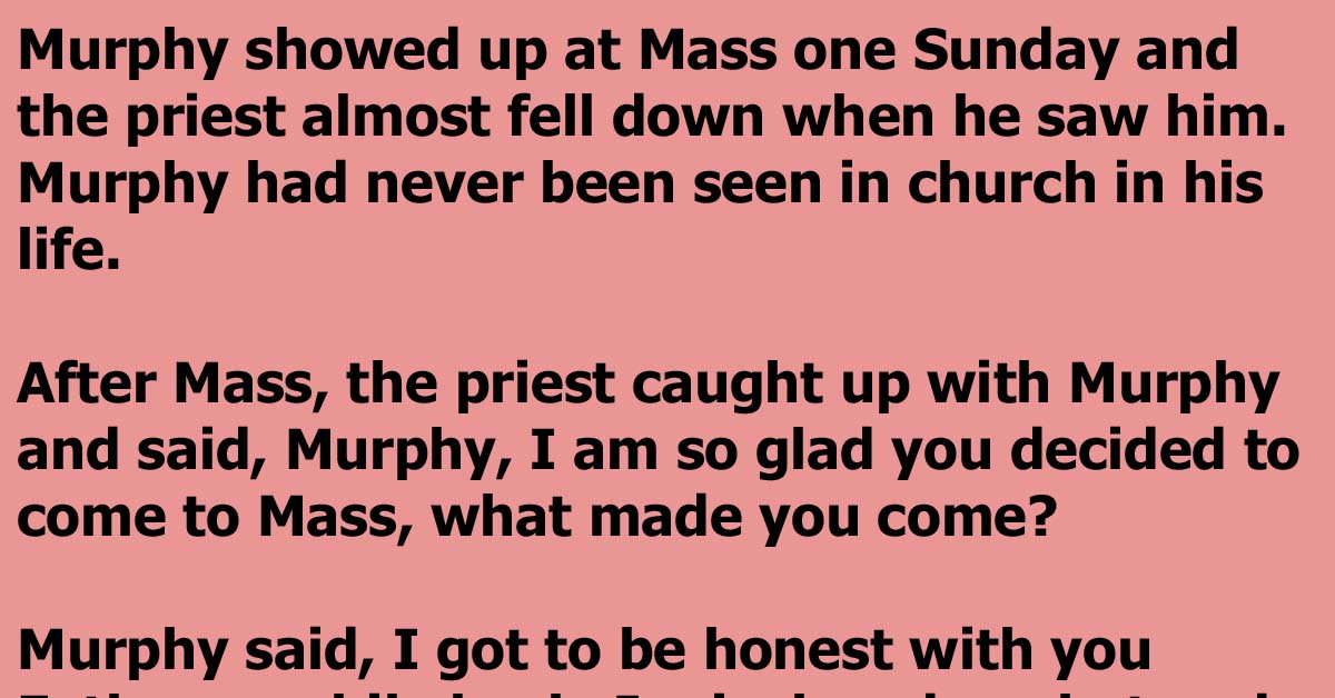 Priest Tries His Best To Get Through To An Old ‘Sinner’ Until One Day He Has A Breakthrough