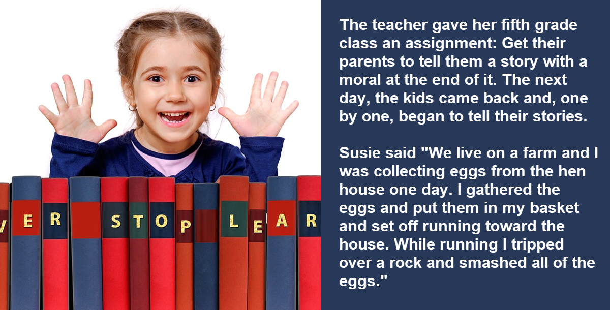 A Little Girl Goes to School and Repeats Exactly What Her Dad Said at Home, Hilarity Ensues