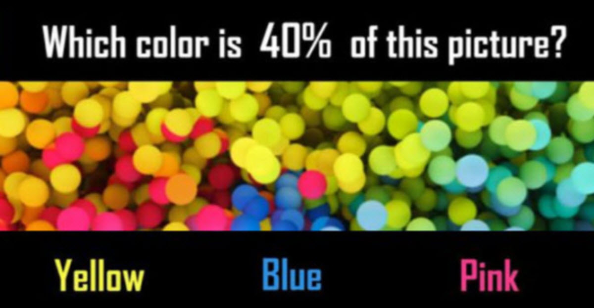 97% Can’t Figure This Color Quiz Out Despite How Obvious the Answer Seems