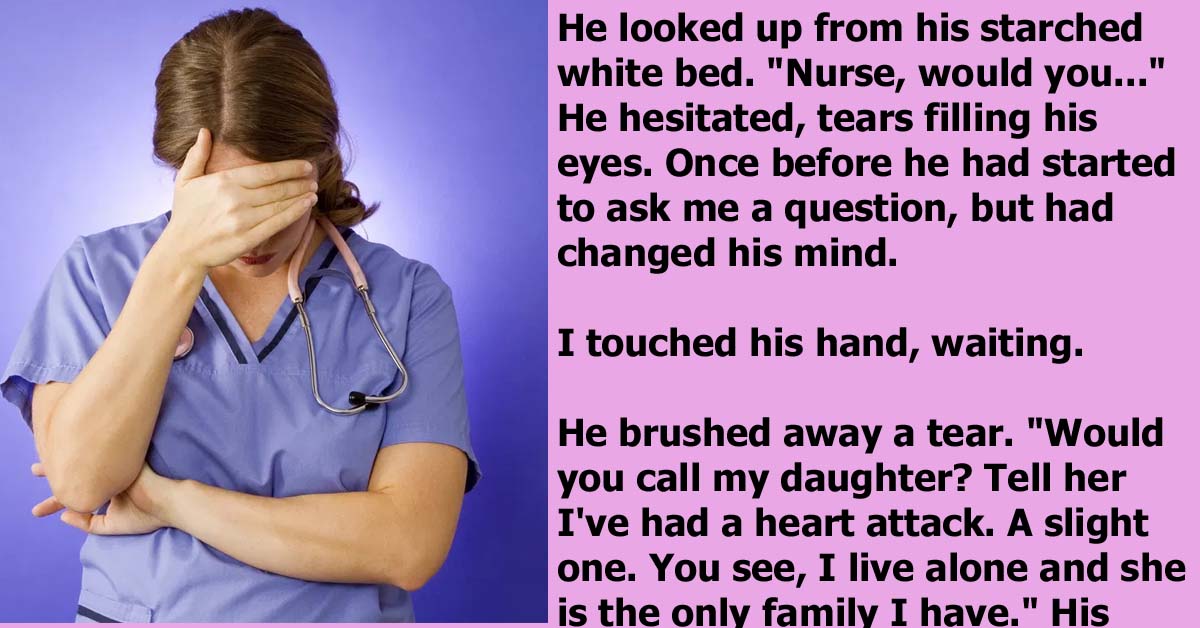 A Nurse Has An Unexpected Experience At The Hospital That Makes Her Call Her Father In Tears