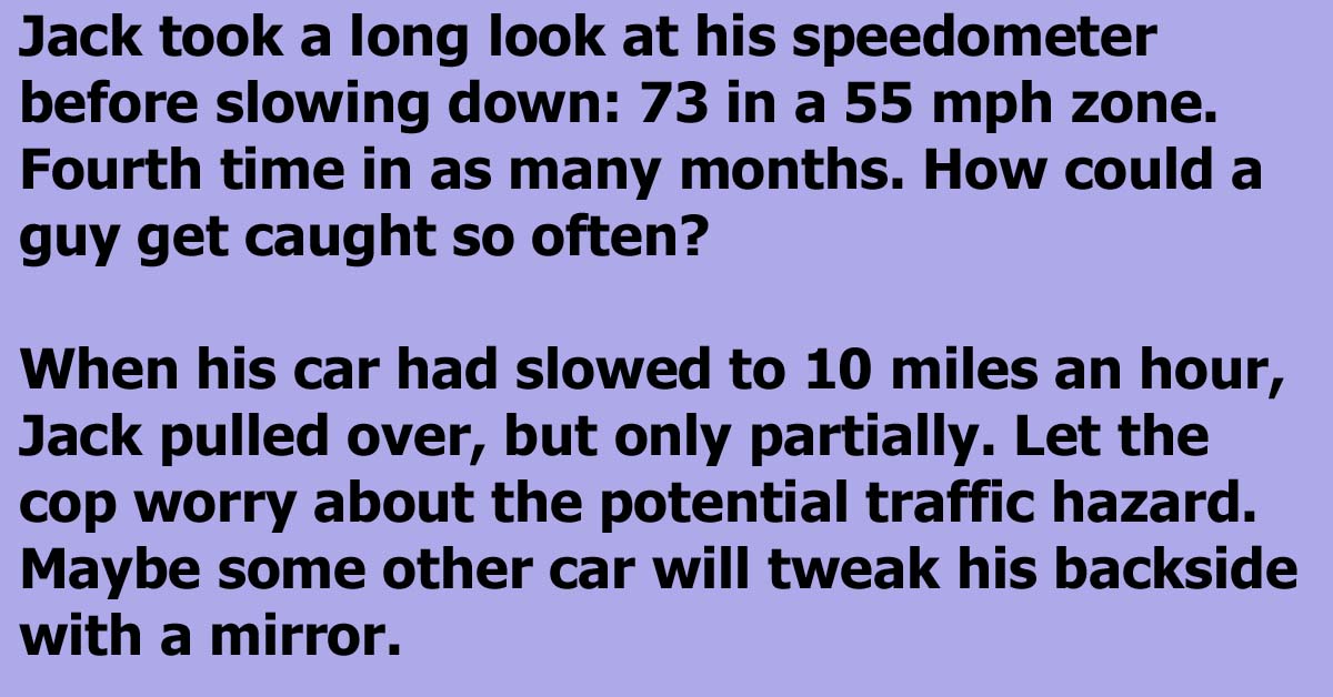 Man Gets Pulled Over For Speeding, Only To Cry At The Lesson He Learned