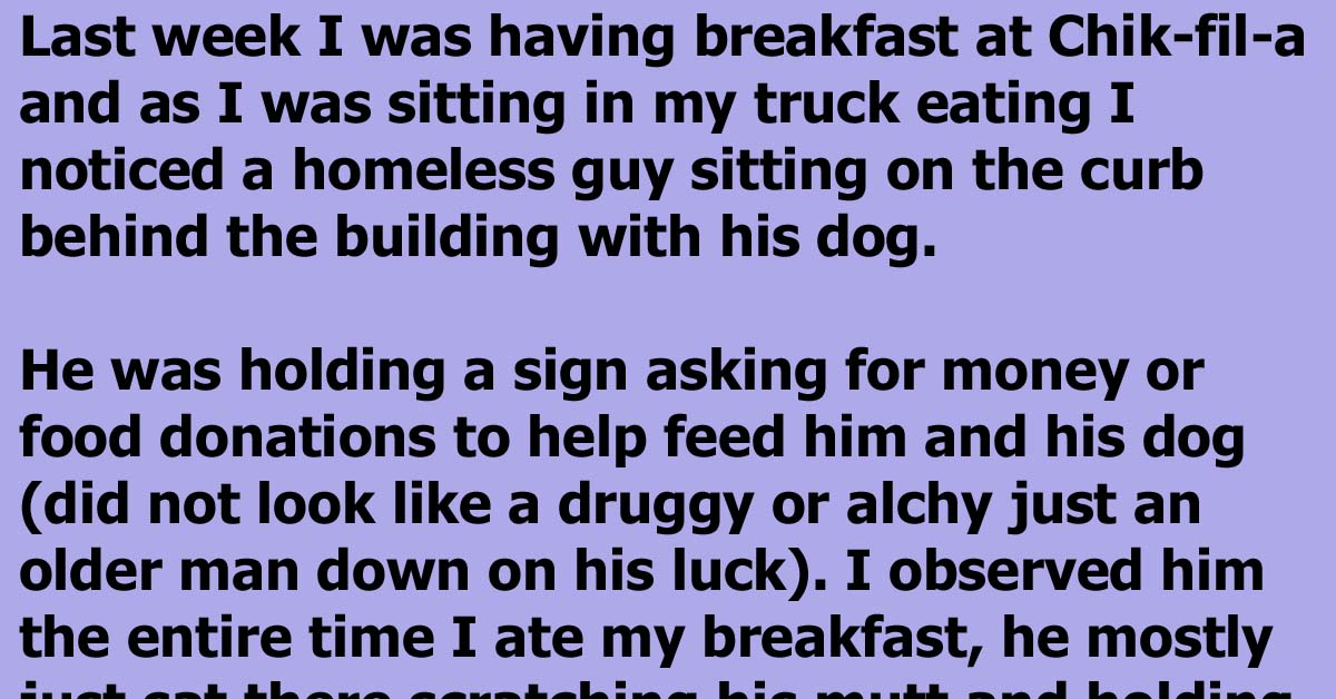 A Man Shows Someone Human Kindness And He Gets Much More In Return