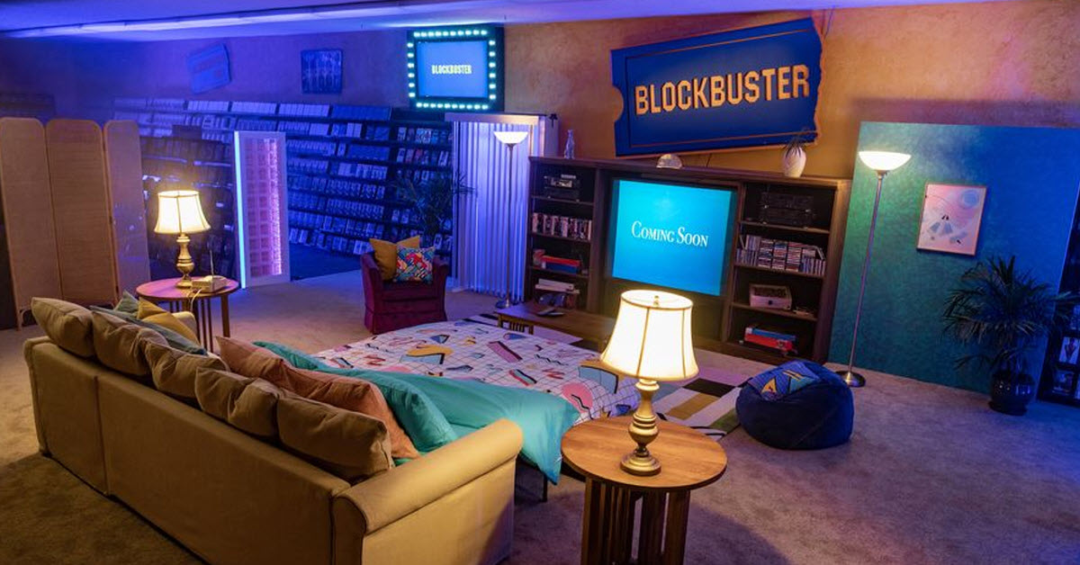 You Can Now Have An Airbnb Sleepover At The Last Blockbuster Store