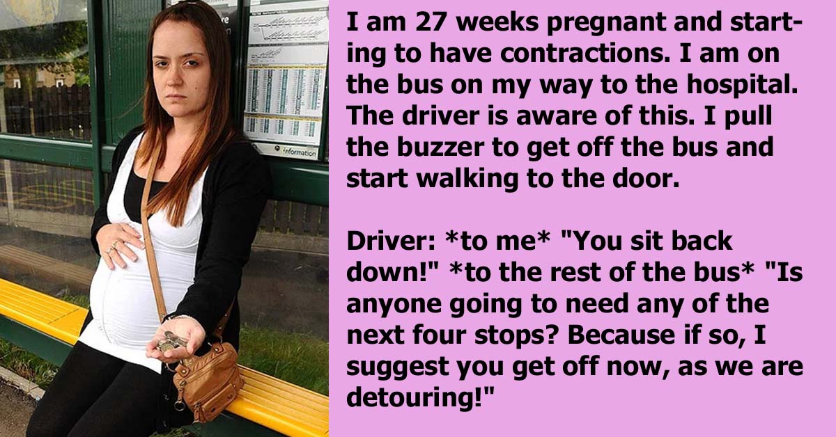 A Bus Driver Shows a Young Pregnant Woman Extraordinary Human Kindness