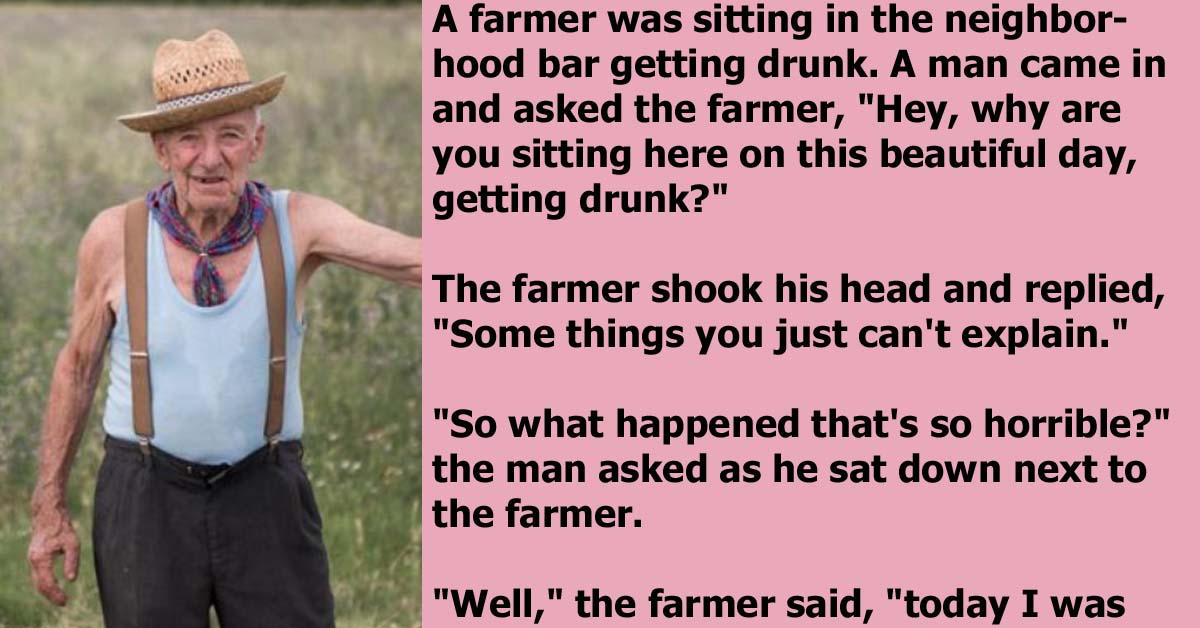 An Old Farmer Tries To Explain The Strangest Thing That Ever Happened While Milking A Cow