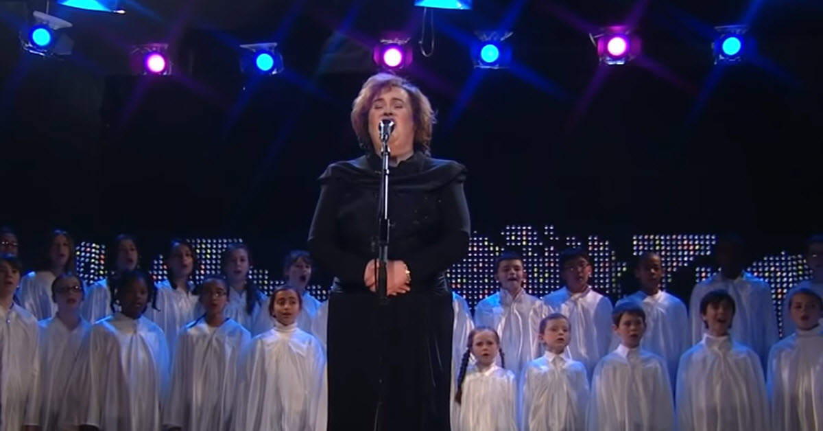 Susan Boyle Gives Us A Reminder Of Life When Singing ‘O Holy Night’ Live