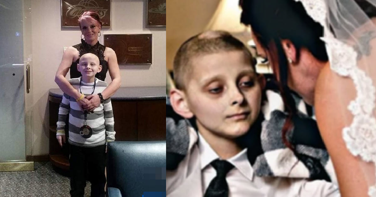 Proud 12-Year-Old Walks Mom Down the Aisle at Wedding Days Before Leaving For Heaven