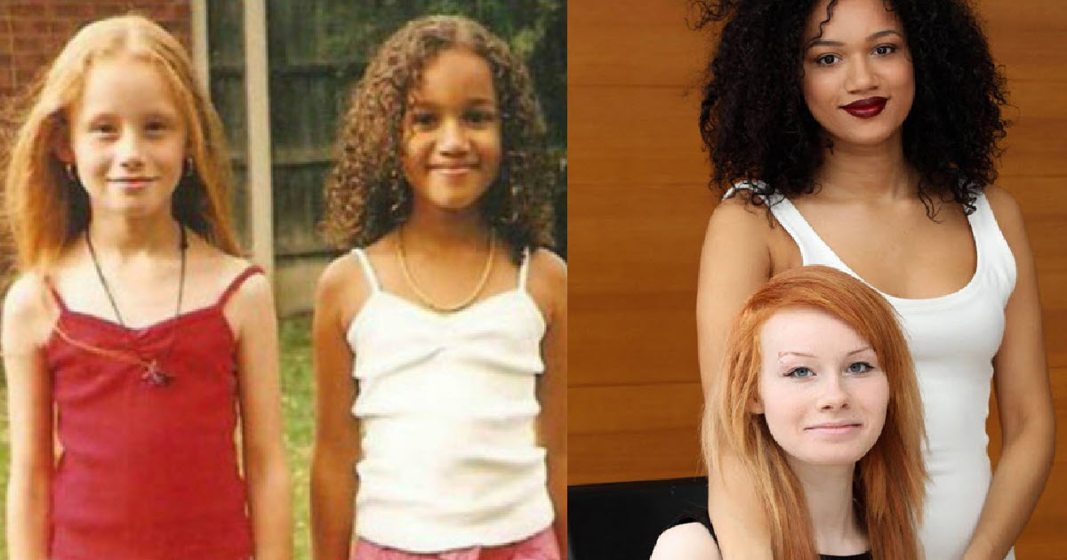 Twin Sisters Born With Two Skin Tones Often Asked to Prove They’re Really Related