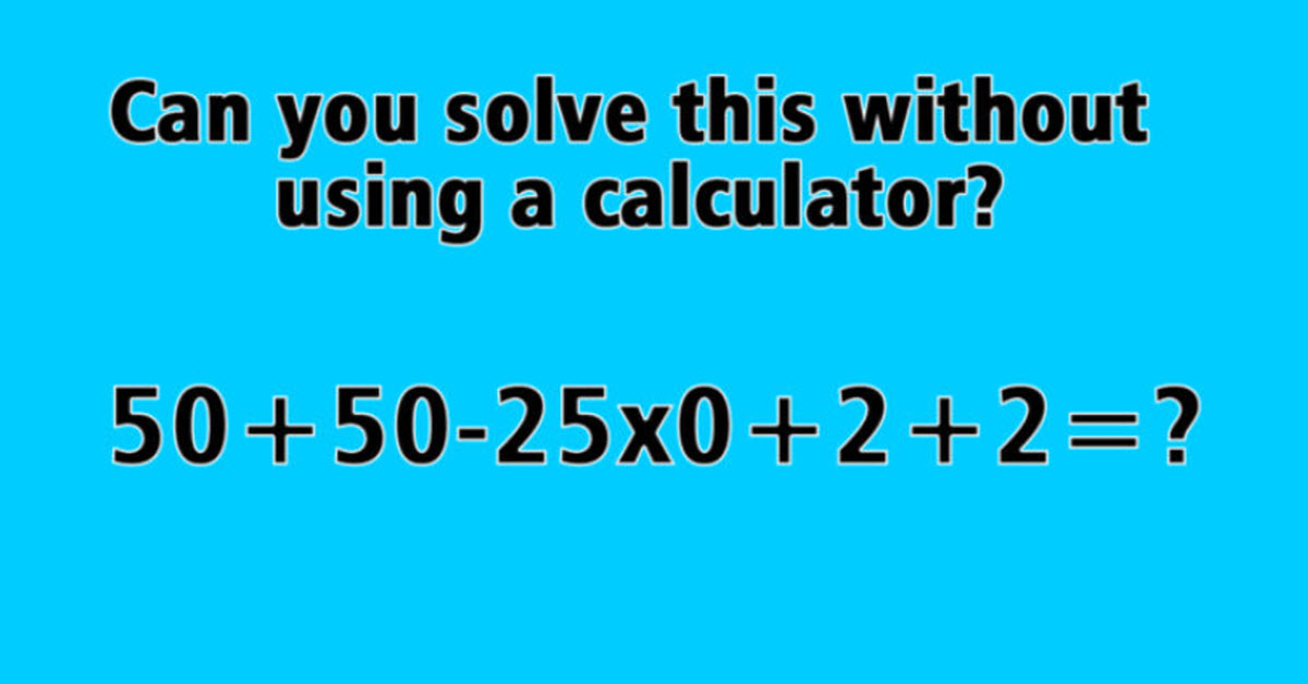 If You Can’t Solve This Problem Maybe An 8-Year-Old Child Can Help