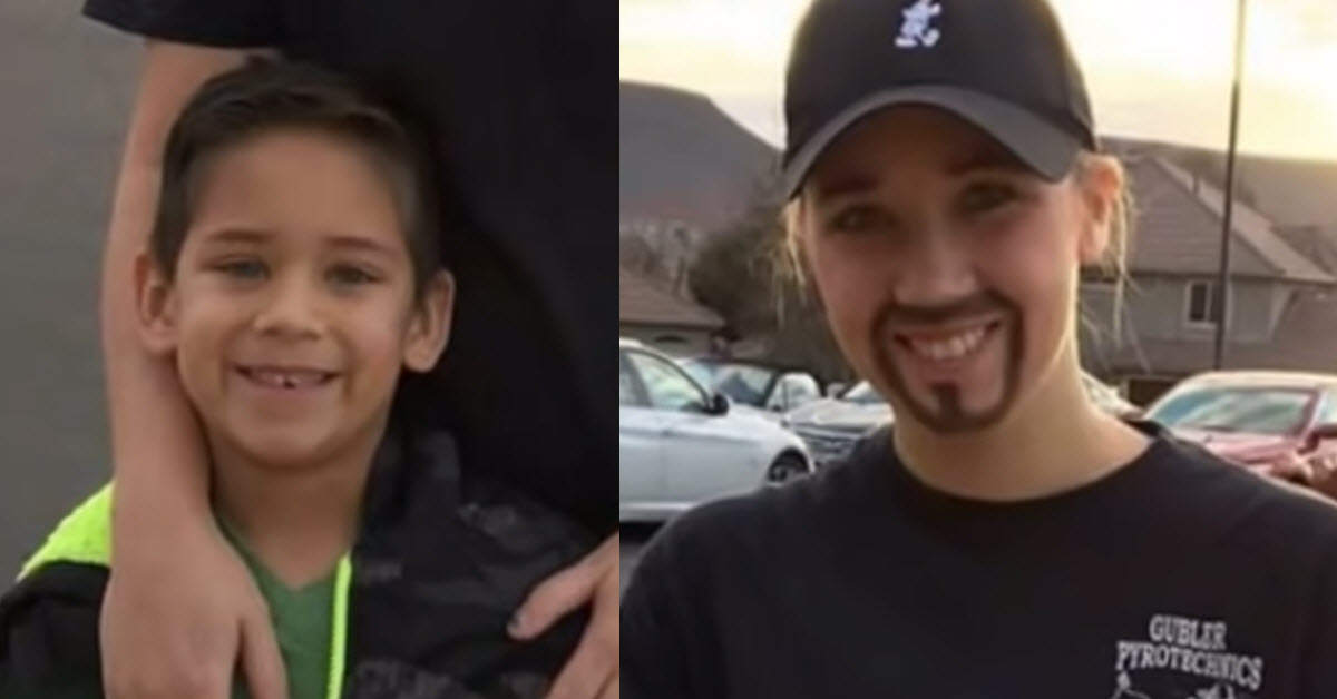Single Mom Dresses Up As Dad For The Father-Son Event At School