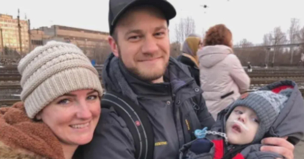A Young Couple Visit Eastern Ukraine And Come Home With An Adopted Son